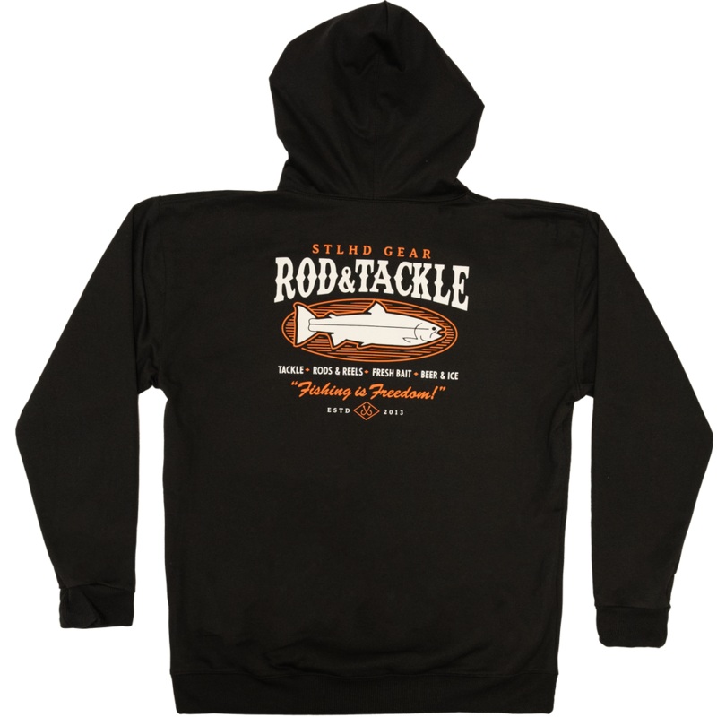 STLHD  Rod and Tackle Premium Hoodie Mens