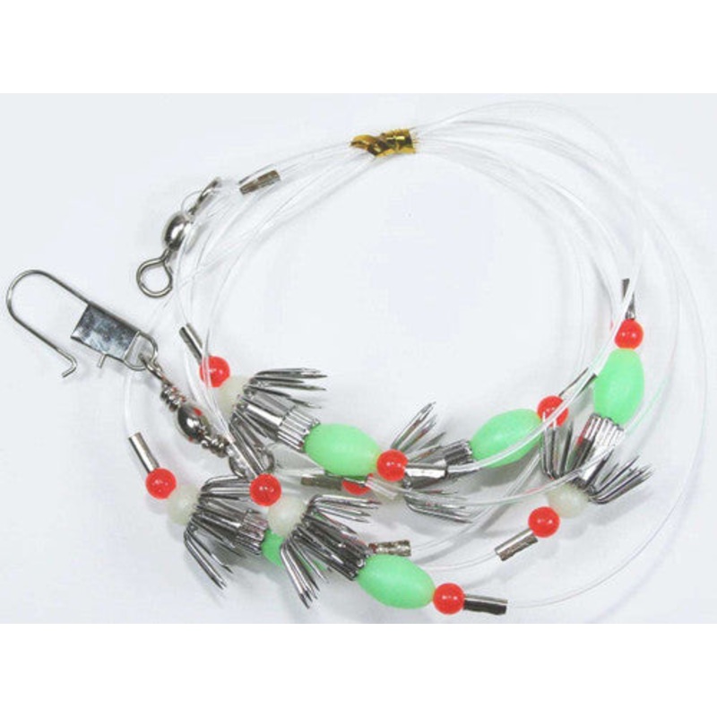 Ahi USA Gangion Squid Chain - 5 Hook