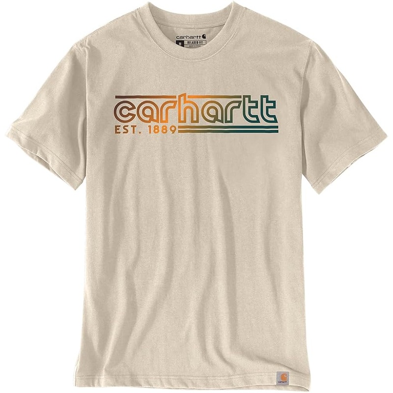 Carhartt Relaxed Fit Lightweight Short-Sleeve Logo Graphic T-Shirt Men's