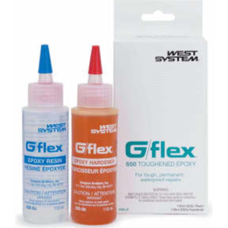 West System 650 G/flex Toughened Epoxy Adhesive 8 oz Kit