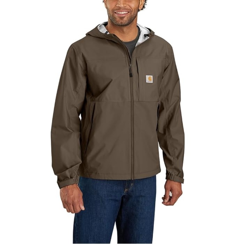 Carhartt Men's Storm Defender Waterproof Jacket - Relaxed Fit - Lightweight Packable