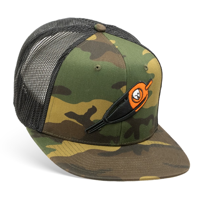STLHD Go Time Camo Flatbill Trucker