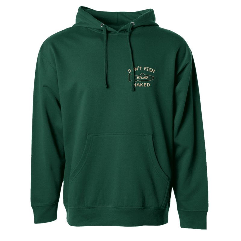 STLHD Mens Dont Fish Naked Standard Hoodie