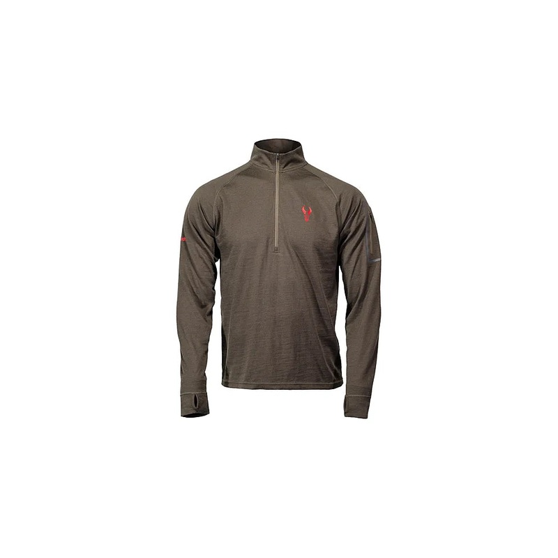 Badlands Ovis 1/4 Zip Crew Baselayer Shirt