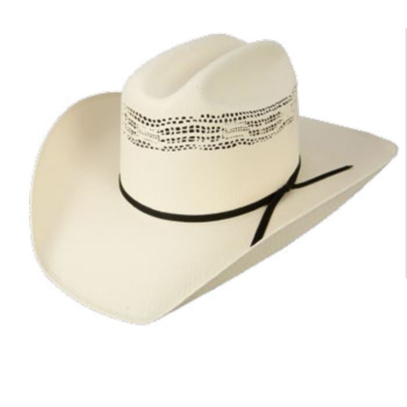 Stetson Resistol Shoot Out Straw Cowboy Hat