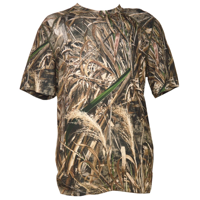 Terramar 2.0 Thermolator Ii Men'S Short Sleeve Camo Stalker Crew