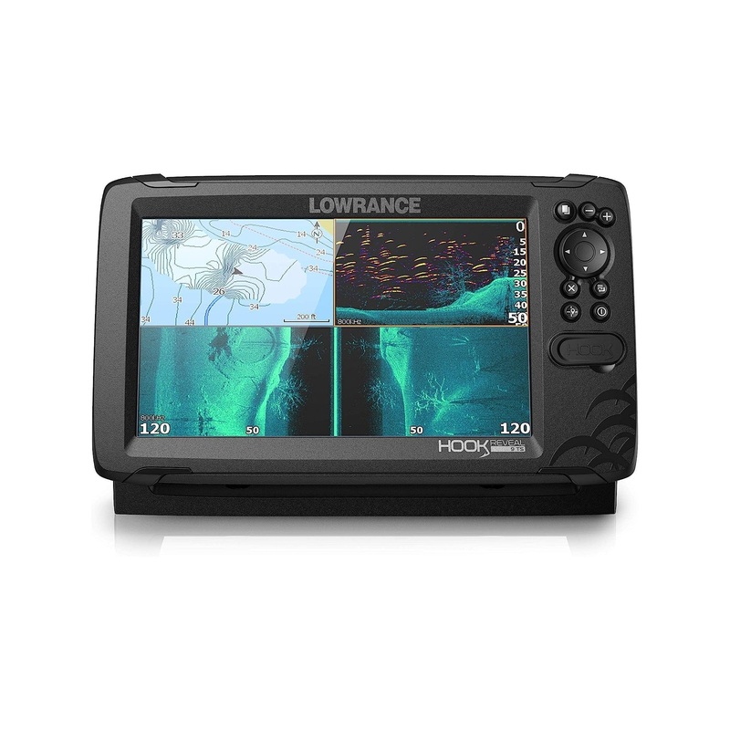 Lowrance Hook Reveal 9 inch Fishfinders with Preloaded C-MAP Options