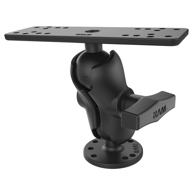 RAM Universal Marine Electronic Mount - C Size Short