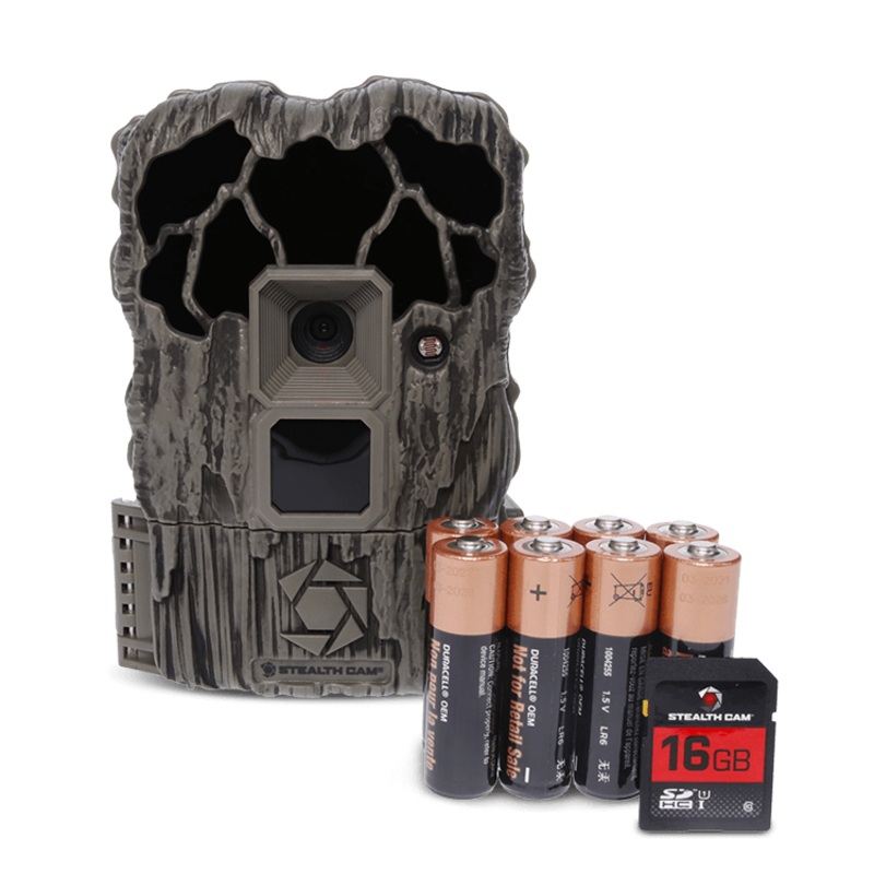 Stealth Cam QS20NG No Glo Trail Camera Combo Pack