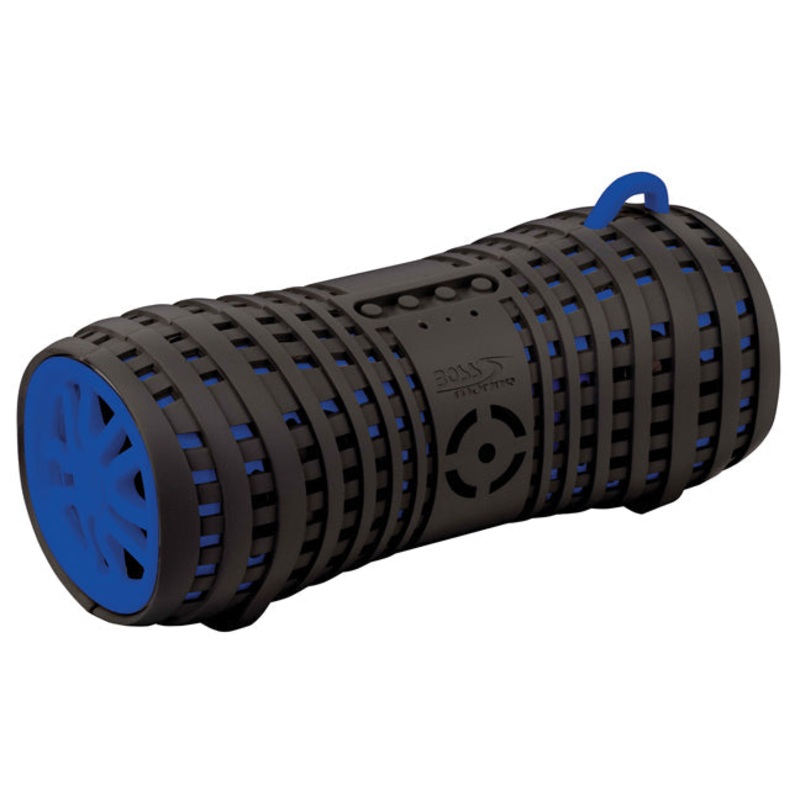 Boss Mrbt200 - 7" X 3" Blue Portable Bluetooth Stereo Speaker
