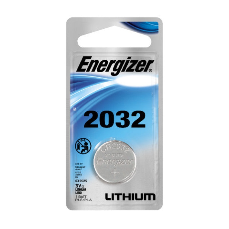 Energizer 2032 Batteries, 3V Lithium Coin Batteries - 1 Ct