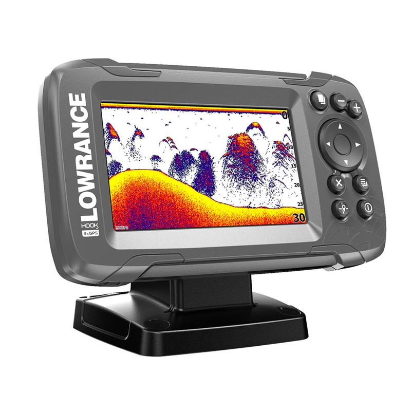 Lowrance HOOK-4X 4" Fishfinder All Season Pack