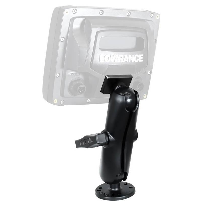 Lowrance Ram 1.5 Mark/Elite 4 5 Q Release Mount