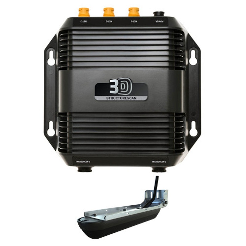 Lowrance Structure Scan 3d With Transom Mount Transducer