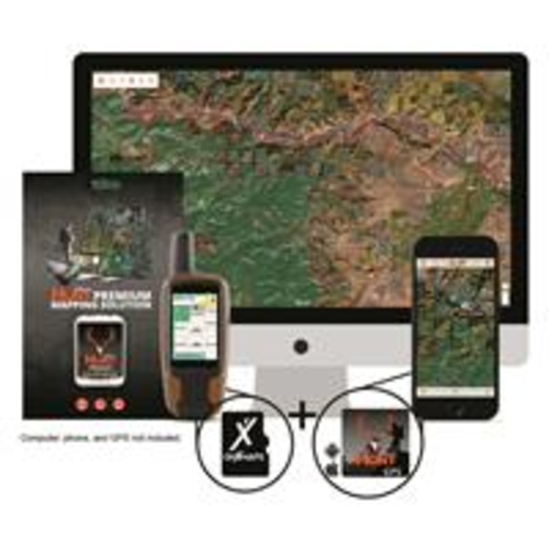 Onxmaps Hunt Gps Chip For Garmin Units + 1-Year Premium Membership, Washington