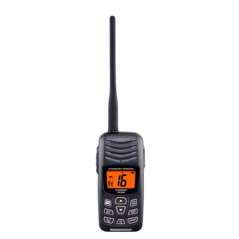 Standard Horizon HX300 5 Watt Floating Handheld VHF Radio