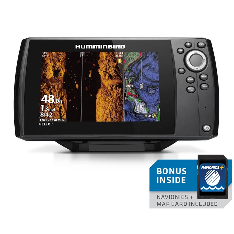 Humminbird Helix 7 CHIRP MEGA SI Fishfinder/GPS Chartplotter G3 w/Navionics + US/Canada