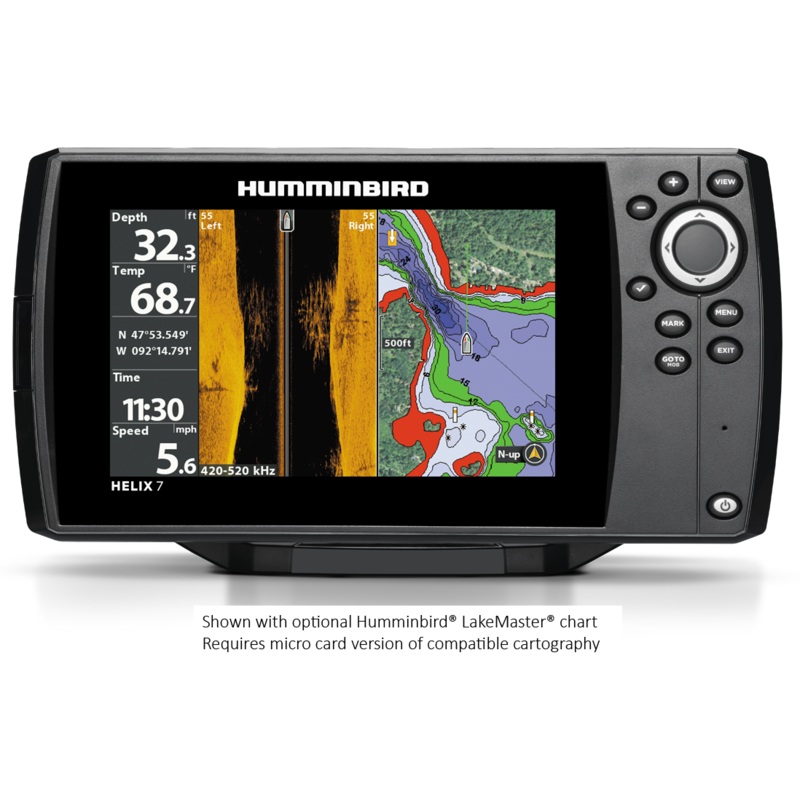 Humminbird Helix 7 Chirp SI G2 Fishfinder & GPS Chartplotter