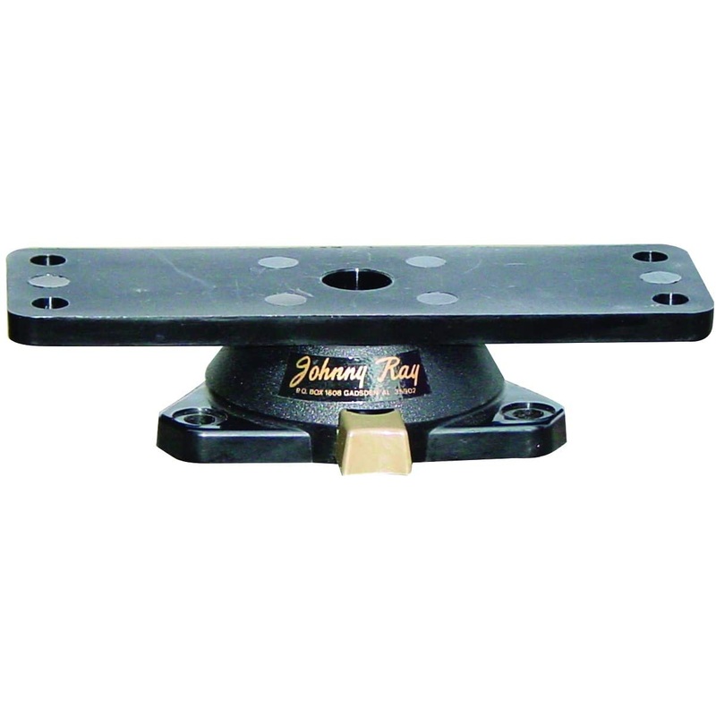 Johnny Ray JR-300 Marine Top push Button release Swivel Mount