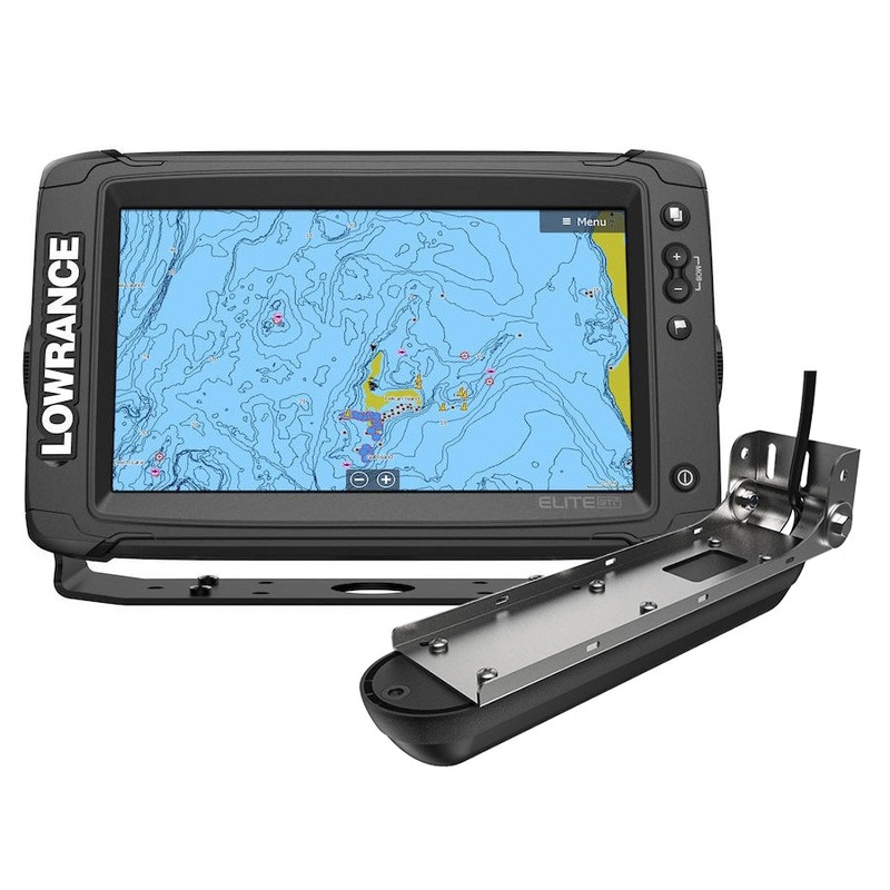 Lowrance Elite-9 Ti Fishfinder/Chartplotter w/Active Imaging 3-in-1 & US/Can Nav+