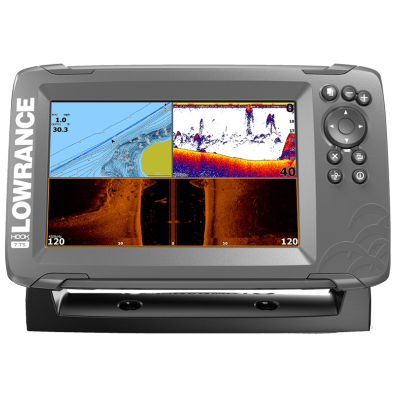 Lowrance HOOK-7 TripleShot Fishfinder/Chartplotter with Navionics Plus US/Canada