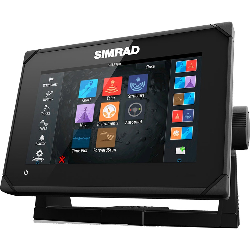 Simrad GO7 7" Multi-touch 83/200 Chartplotter & Echosounder