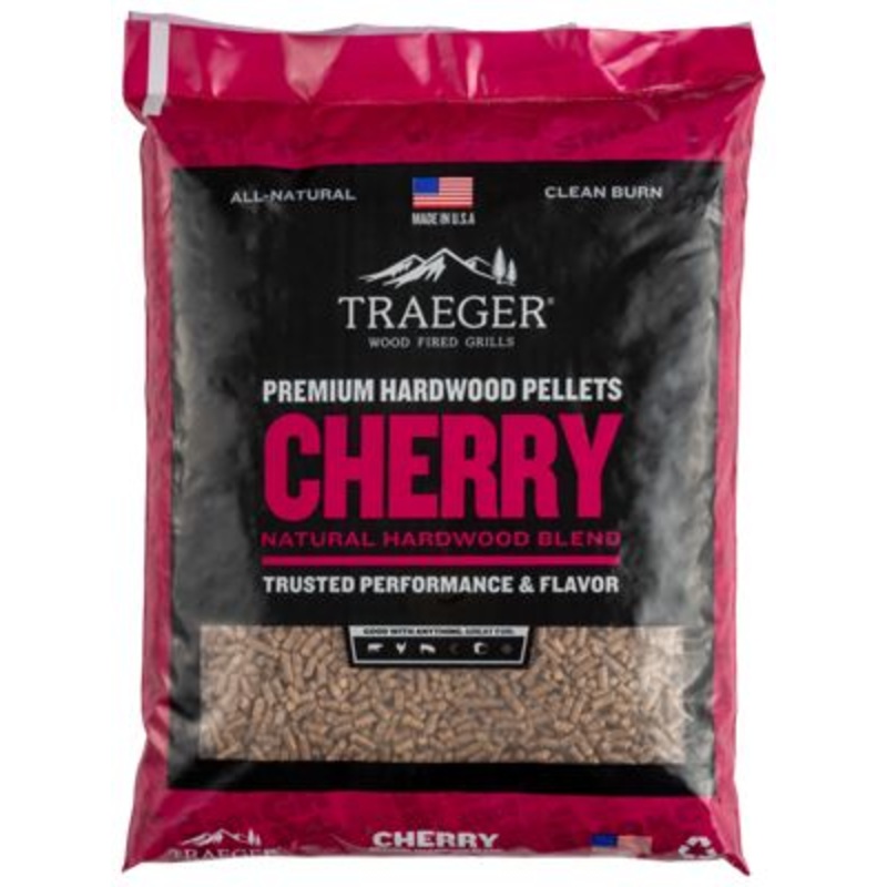 Traeger Cherry All-Natural Wood Grilling Pellets (20 Lb. Bag)
