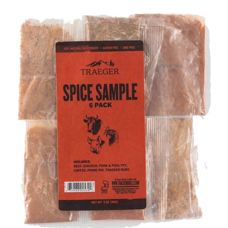 Traeger Sample Spice Rub Pack