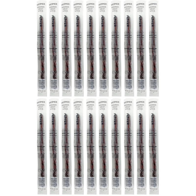 Werner Smoked Individually Wrapped Meat Sticks