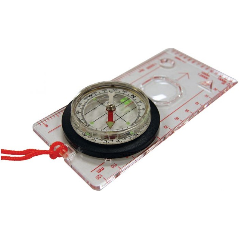 Ust Deluxe Map Compass Blue