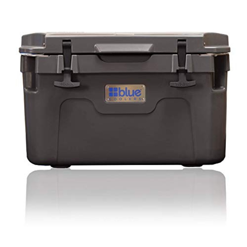 Blue Coolers Companion Cooler  30 Quart, Roto-Molded Ice Cooler | Large Ice Chest Holds Ice up to 10 Days | (30 Quart, Charcoal Gray)