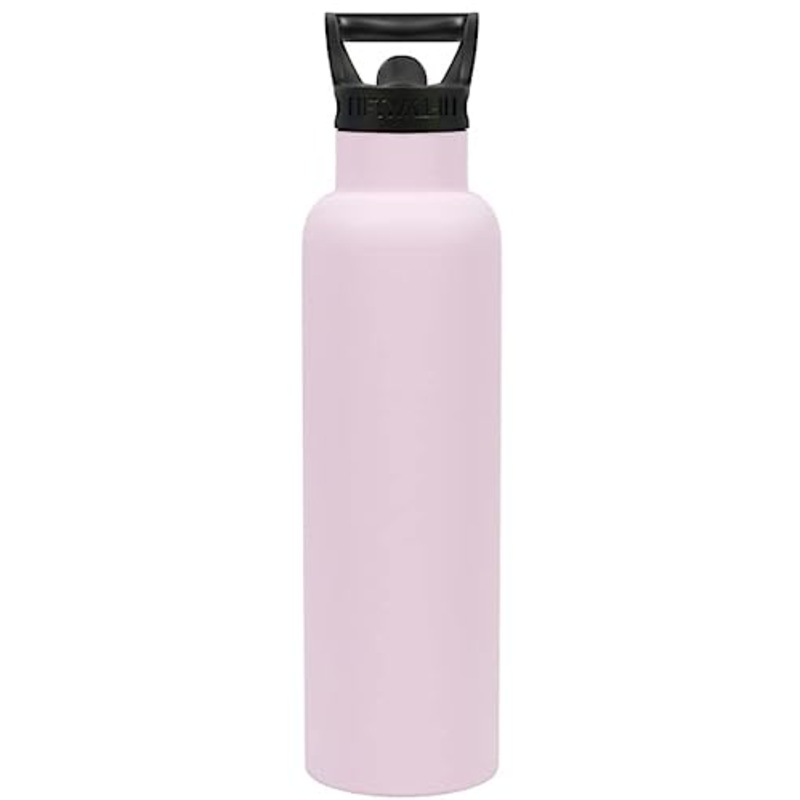 V21000011 21 Oz Cherry Blossom Bottle with Straw Cap