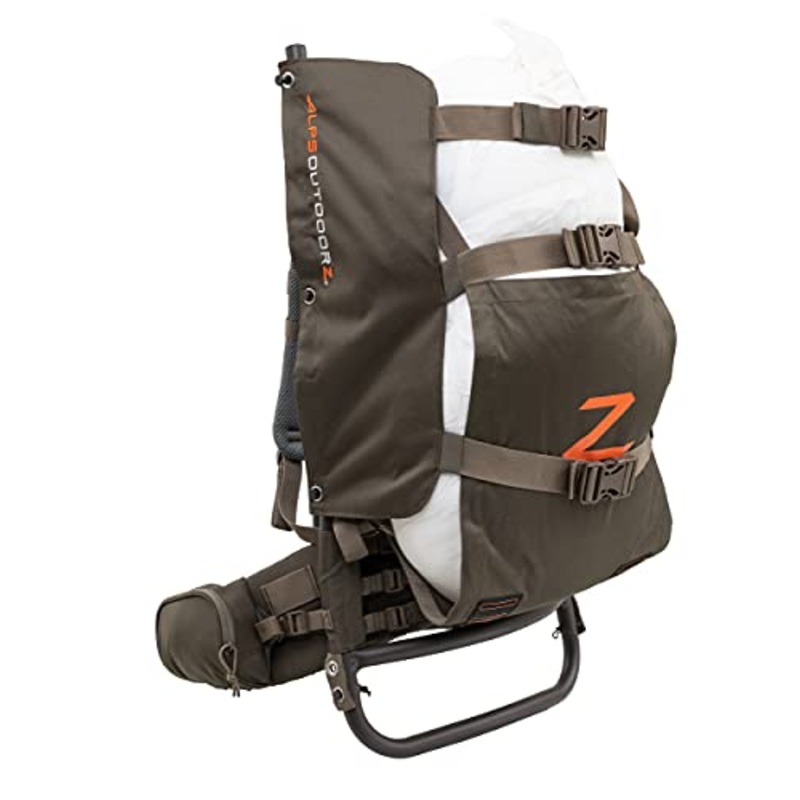 ALPS Brands Commander Lite Frame Backpack Brown