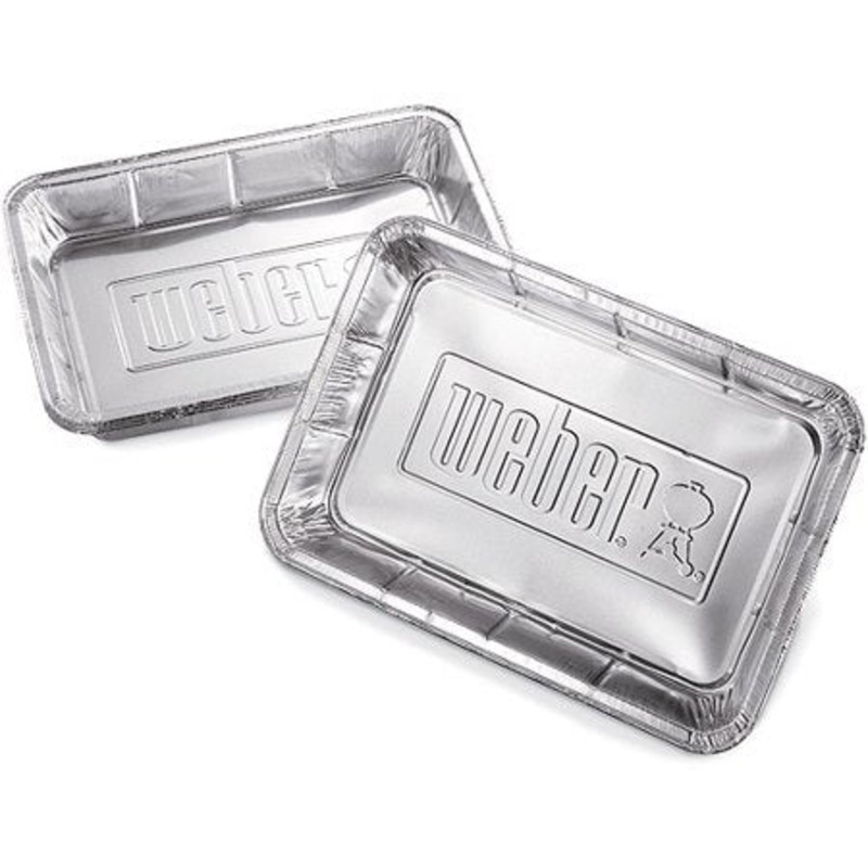 Weber Large Drip Pans (10-Pack)