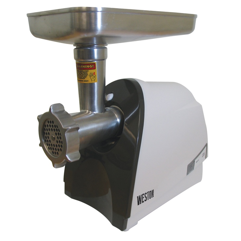 WESTON Electric Heavy Duty No. 8 Meat Grinder & Sausage Stuffer