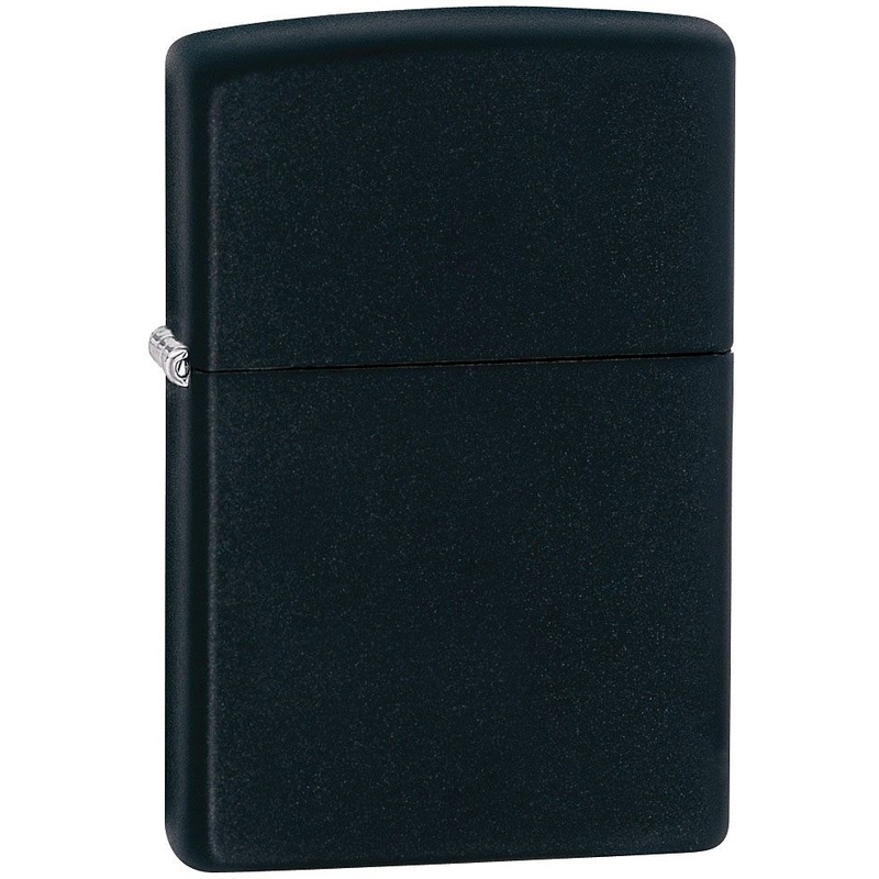 Zippo Lighter-Black Matte
