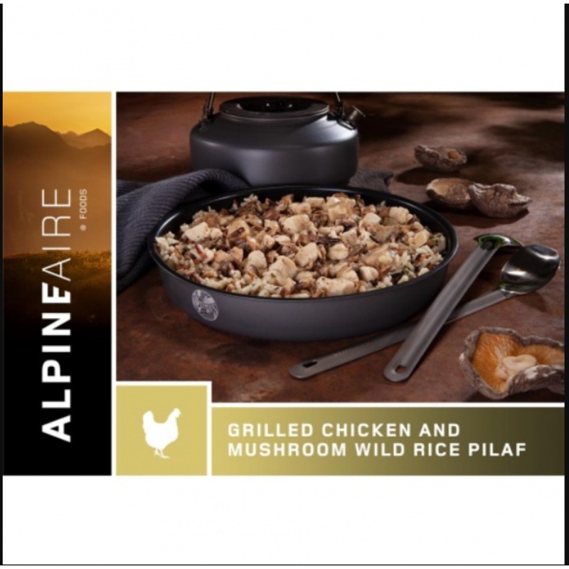 Alpineaire Grilled Chicken and Mushroom Wild Rice Pilaf
