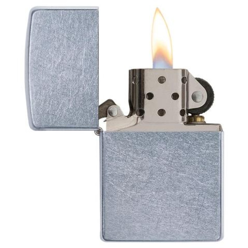 Zippo Lighter-Street Chrome