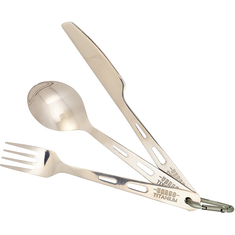 Vargo Titanium Knife Fork Spoon