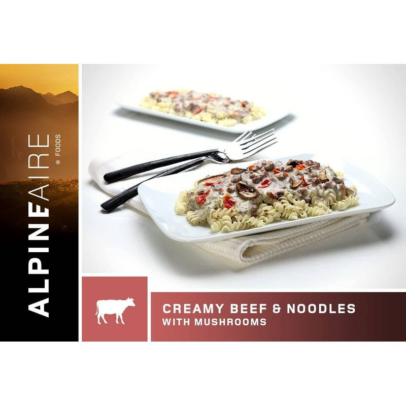 Alpineaire Creamy Beef & Noodles With Mushrooms