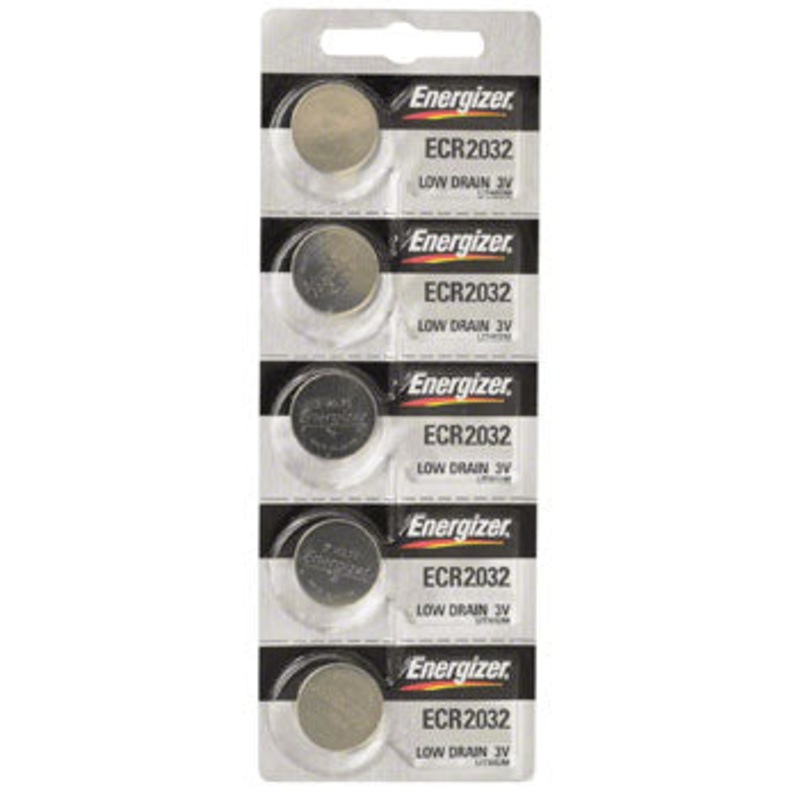 Energizer CR2032 Lithium Battery: Card of 5