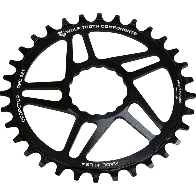 Wolf Tooth Direct Mount Chainring - 32t RaceFace/Easton CINCH Direct Mount Drop-Stop 6mm Offset Black