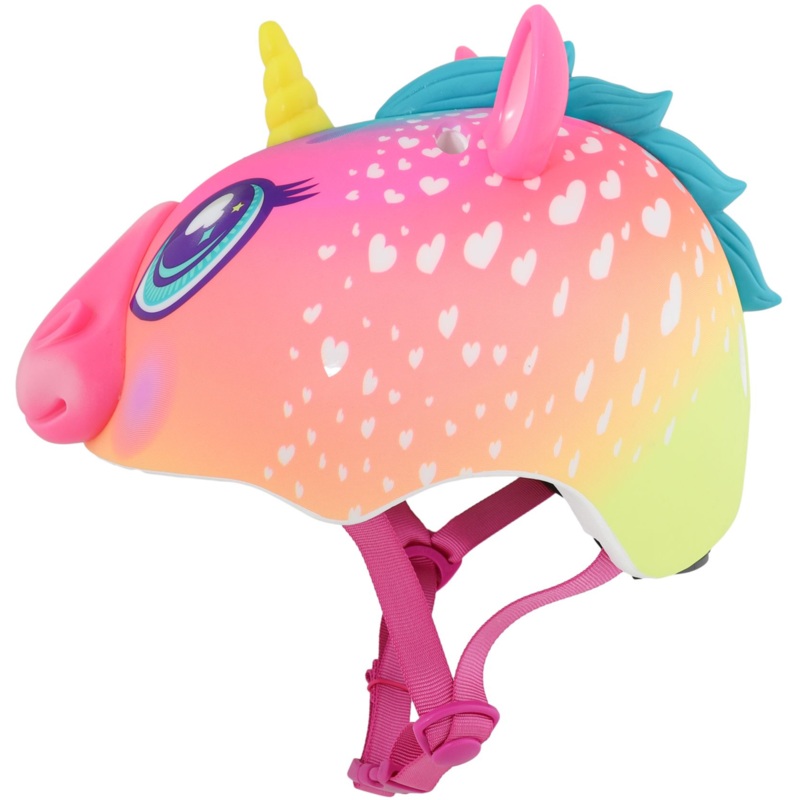 Raskullz Super Rainbow Corn Fit System Child Bike Helmet