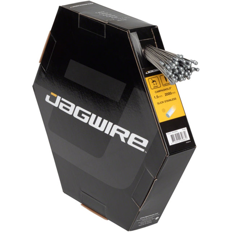 Jagwire Sport Brake Cable Slick Stainless Campagnolo Box of 100