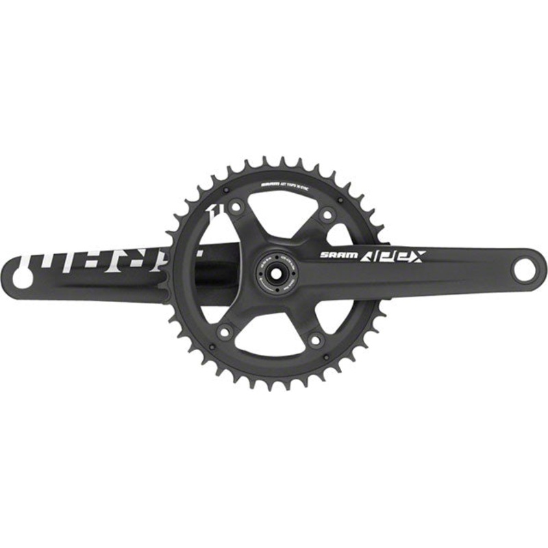 SRAM Apex 1 Crankset 10/11-Speed 42t 110 Asymmetric BCD GXP Spindle Interface