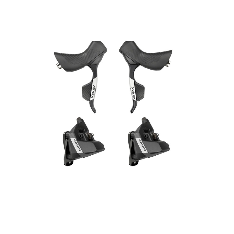 Sram Apex AXS eTap Shift/Brake Lever and Hydraulic Disc Brake Caliper-Right/Rear 12-Speed Flat Mount 20mm Offset D1