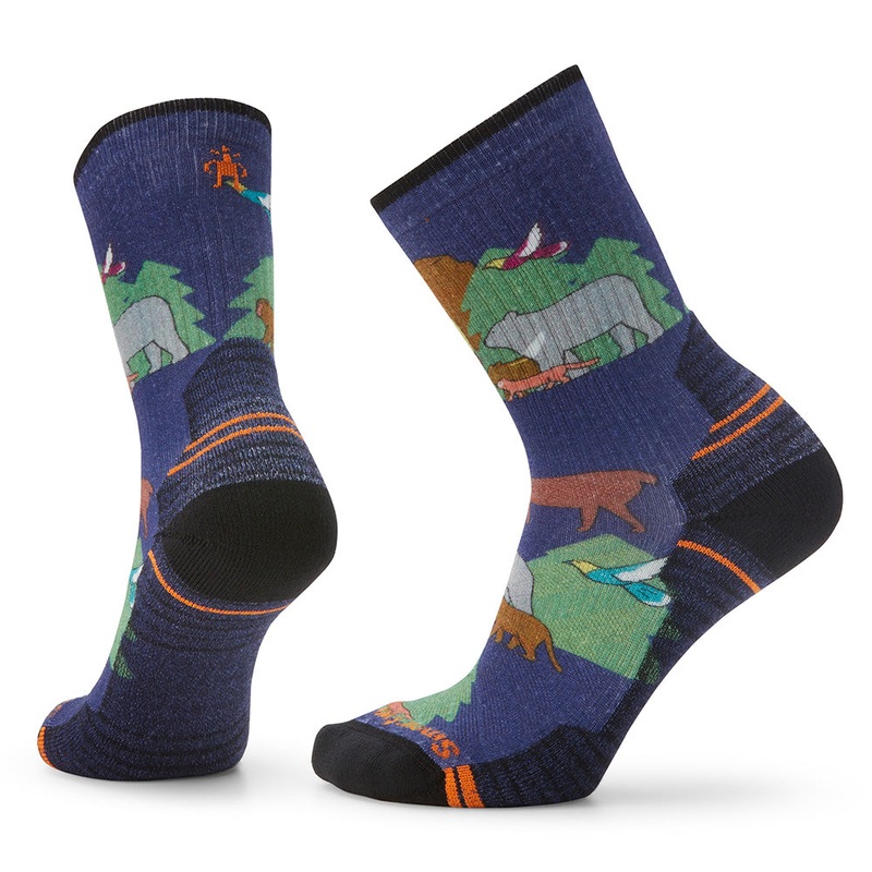 Smartwool Women's Hike Light Cushion Manual for All Print Crew Socks
