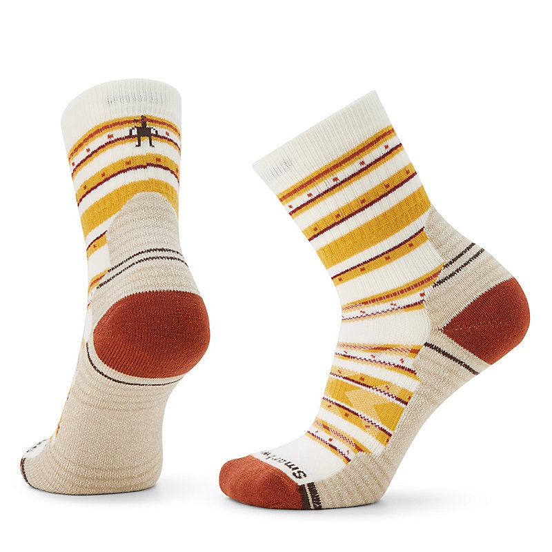 Smartwool Women's Hike Light Cushion Stitch Stripe Mid Crew Socks