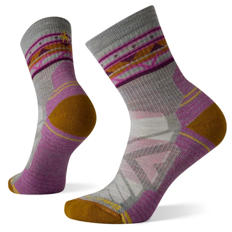 Smartwool Women's Hike Light Cushion Zig Zag Valley Mid Crew Socks