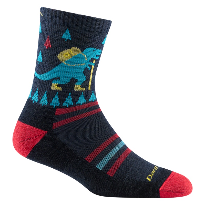 Darn Tough Kid's Ty-Ranger-Saurus Micro Crew Lightweight Socks
